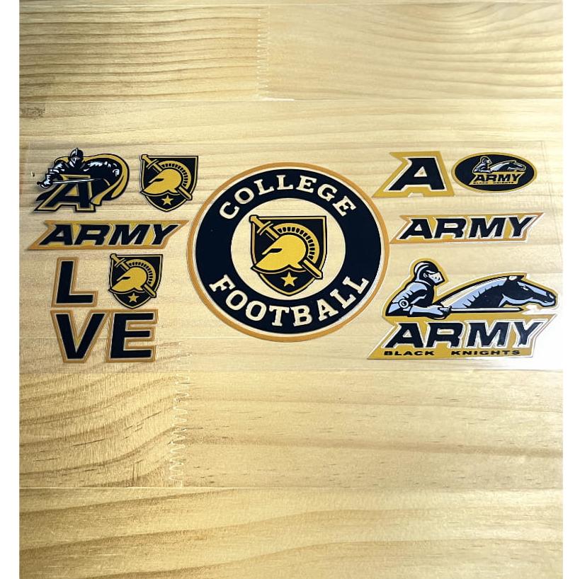 16oz UVDTF Cup Wraps,Colleage Football Sport Teams , Army