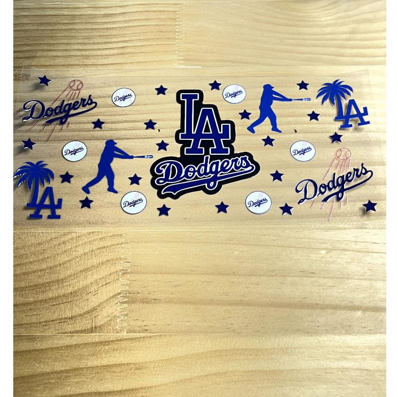 16oz UVDTF Cup Wraps,Sport ,Baseball ,Los Angeles Dogers