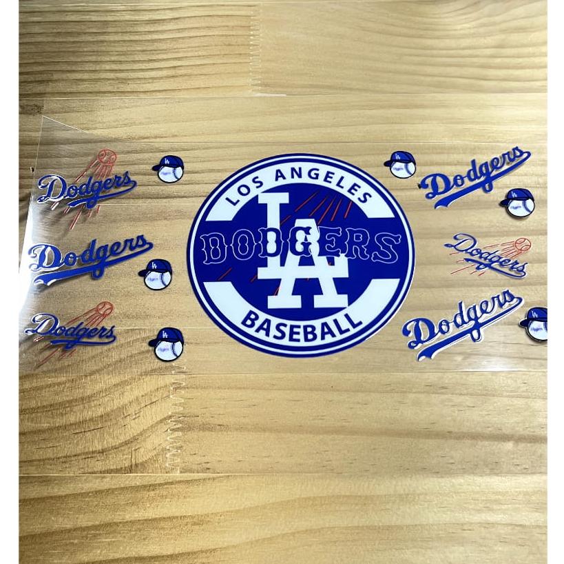 16oz UVDTF Cup Wraps,Sport ,Baseball ,Los Angeles Dogers