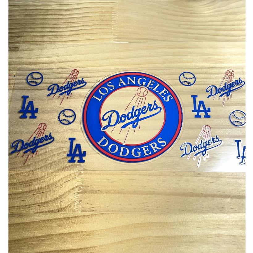 16oz UVDTF Cup Wraps,Sport ,Baseball ,Los Angeles Dogers