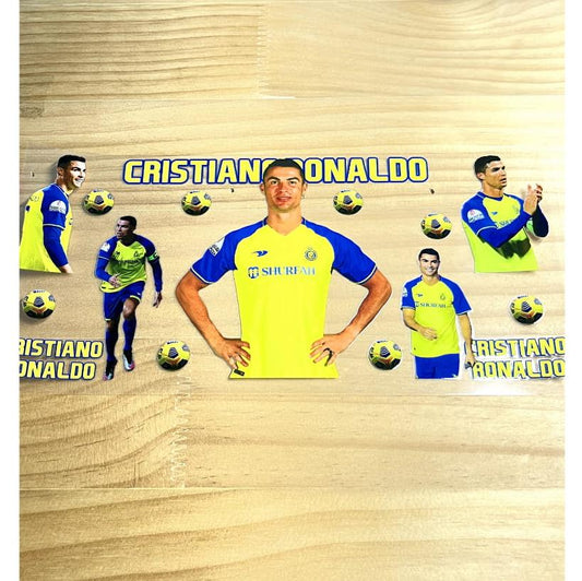 16oz UVDTF Cup Wraps,Soccer, Sport ,Christiano Ronalod