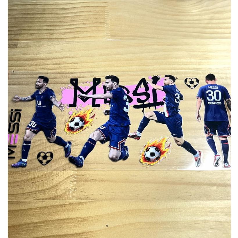 16oz UVDTF Cup Wraps,Sport ,Soccer ,Messi