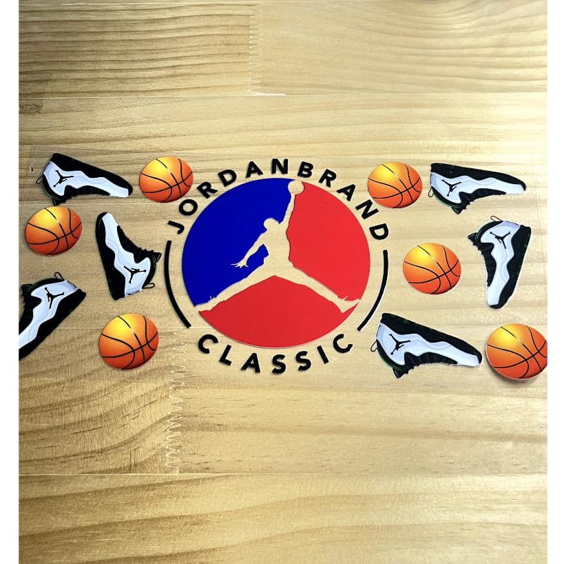 16oz UVDTF Cup Wraps ,Jordan Basketball Sport