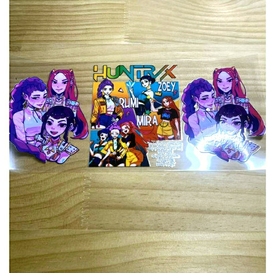 16oz UVDTF Cup Wraps,Cartoon,KPOP