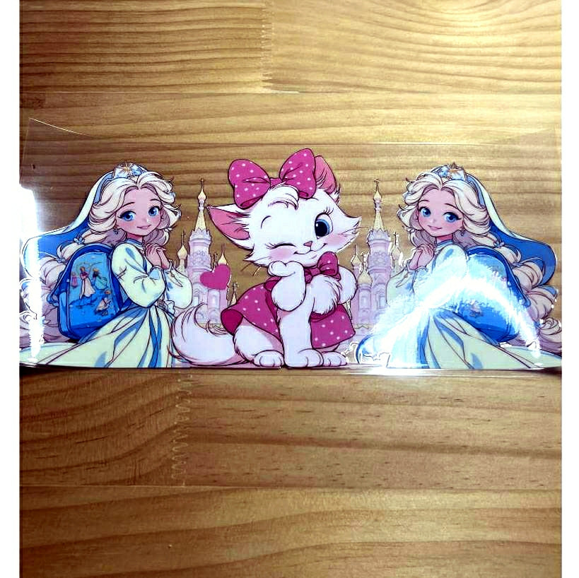 16oz UVDTF Cup Wraps ,Cartoon ,The AristoCats & Marie
