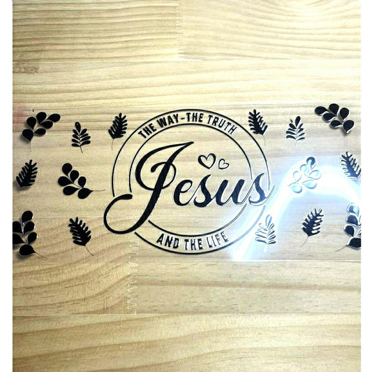 16oz UVDTF Cup Wraps,God & Jesus & Religion