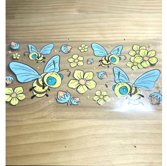 16oz UVDTF Cup Wraps,Bee