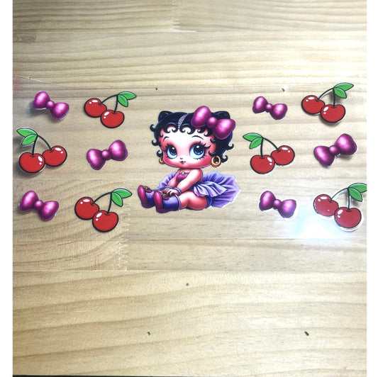 16oz UVDTF Cup Wraps, Betty Boop