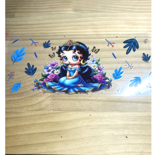 16oz UVDTF Cup Wraps, Betty Boop