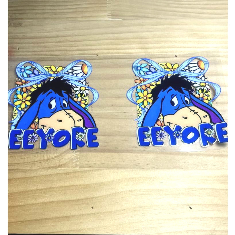 16oz UVDTF Cup Wraps,Cartoon, Eeyore