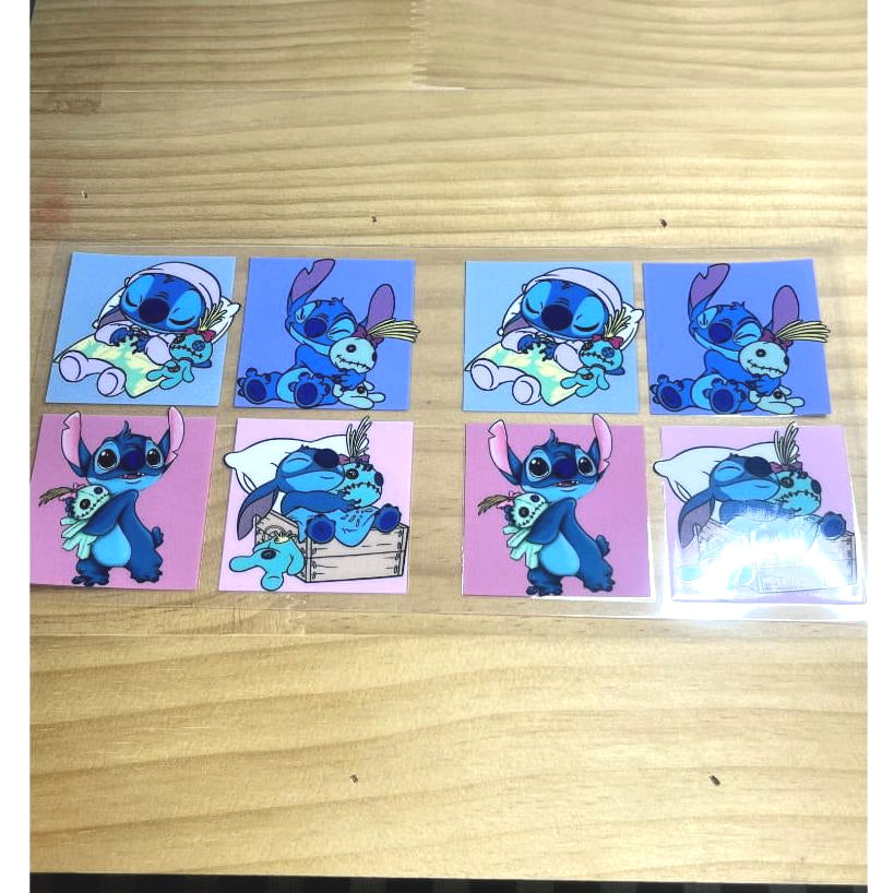 16oz UVDTF Cup Wraps, Cartoon ,Stitch