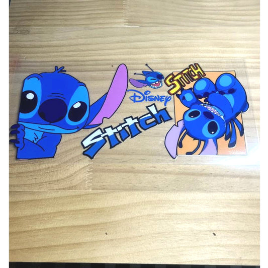16oz UVDTF Cup Wraps, Cartoon ,Stitch
