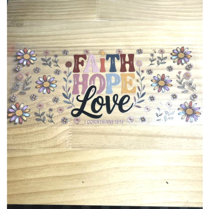 16oz UVDTF Cup Wraps, Religion & Faith