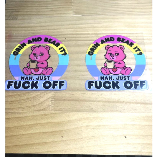 16oz UVDTF Cup Wraps ,Cartoon,Care Bears