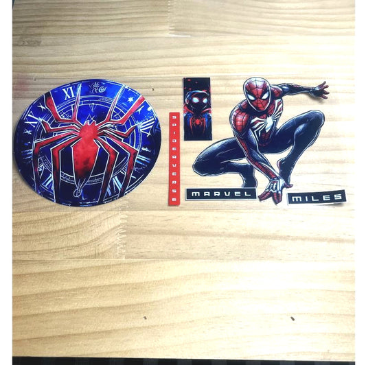 16oz UVDTF Cup Wraps ,Cartoon,Spiderman Hero