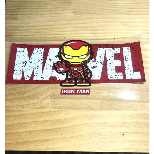 16oz UVDTF Cup Wraps, Cartoon, Iron Man , Hero