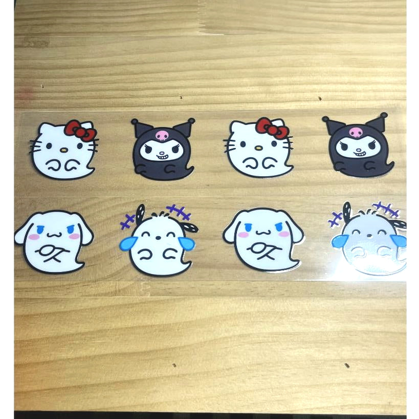 16oz UVDTF Cup Wraps, Cartoon , Sanrio