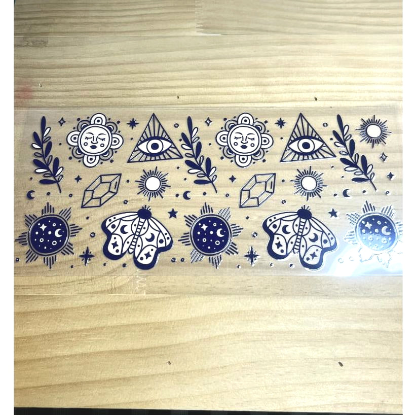 16oz UVDTF Cup Wraps, The Eye of Evil