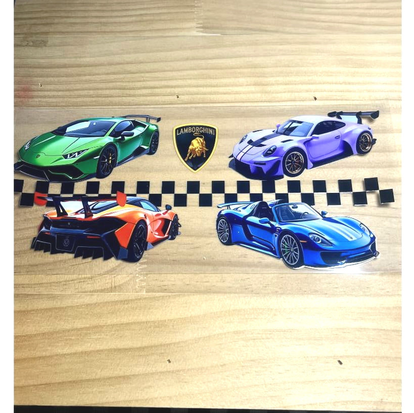 16oz UVDTF Cup Wraps,Brand Cars