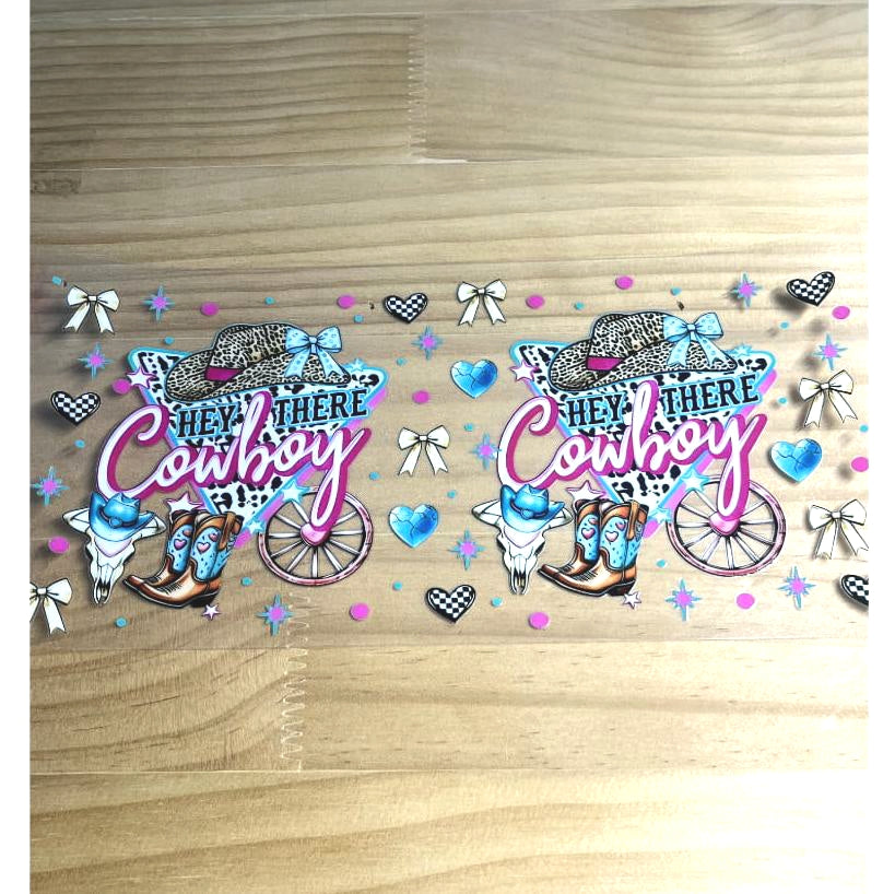16oz UVDTF Cup Wraps ,Cowboy