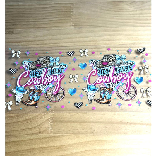 16oz UVDTF Cup Wraps ,Cowboy