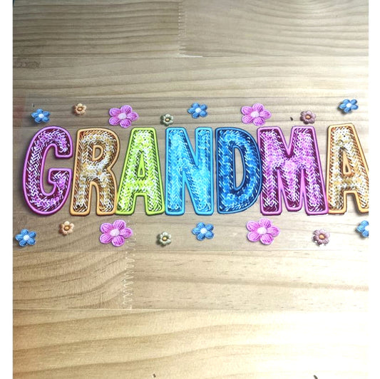 16oz UVDTF Cup Wraps,Grandma