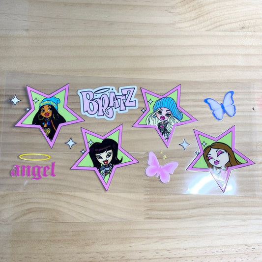 16oz UVDTF Cup Wraps ,Bratz