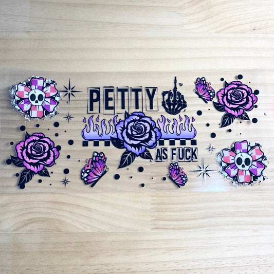 16oz UVDTF Cup Wraps,Bad Words