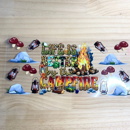 16oz UVDTF Cup Wraps, Camping