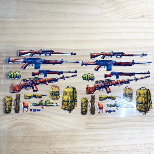 16oz UVDTF Cup Wraps,Gun