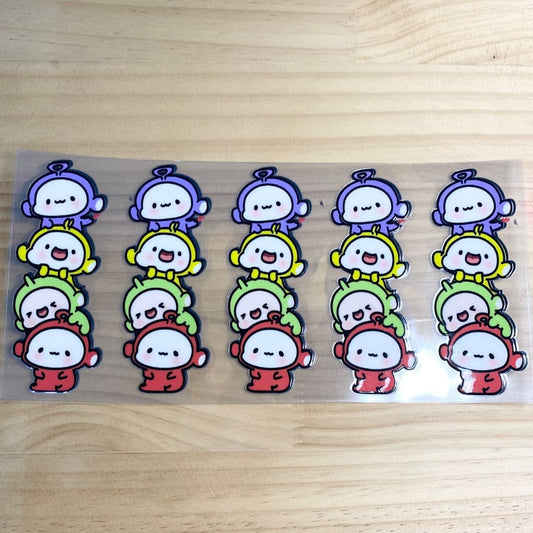 16oz UVDTF Cup Wraps,Teletubbies