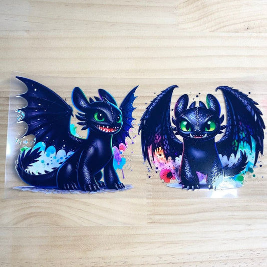 16oz UVDTF Cup Wraps,Toothless