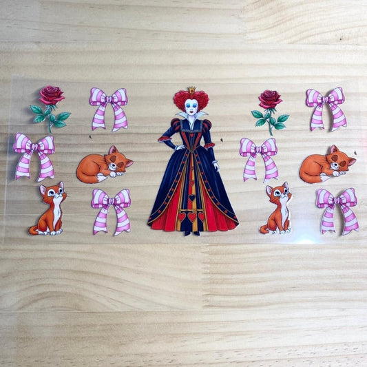 16oz UVDTF Cup Wraps,Alice Red Queen