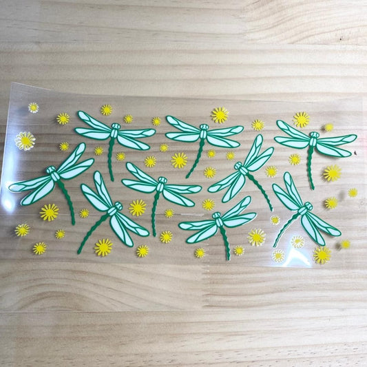 16oz UVDTF Cup Wraps,Dragonfly