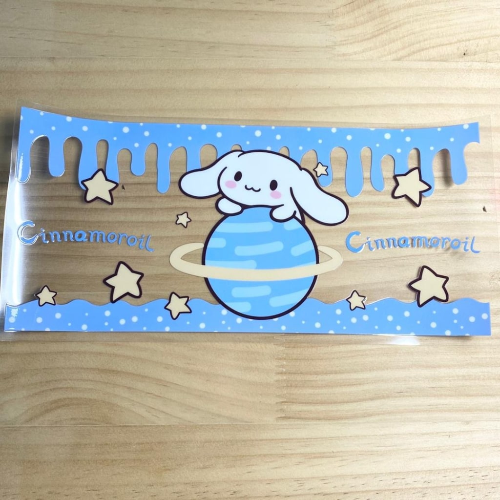 16oz UVDTF Cup Wraps,Sanrio Cinnamoroll, Cartoon
