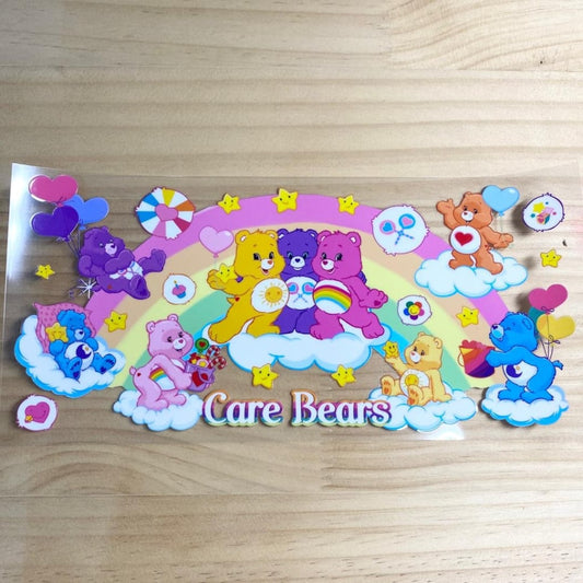 16oz UVDTF Cup Wraps,Care Bears ,Cartoon