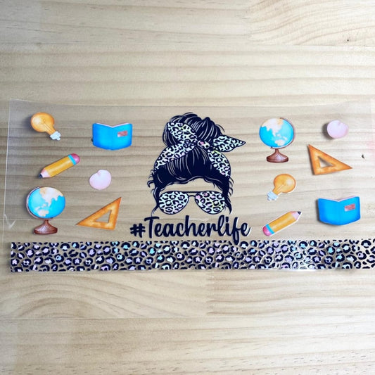 16oz UVDTF Cup Wraps,Teacher