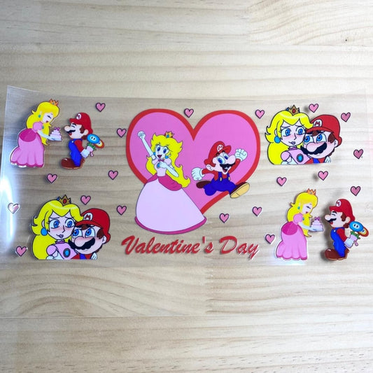 16oz UVDTF Cup Wraps,Super Mario ,Cartoon