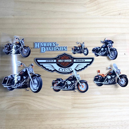 16oz UVDTF Cup Wraps,Harley Davidson ,Motor