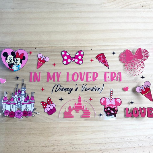 16oz UVDTF Cup Wraps,Micky and Minnie ,Cartoon