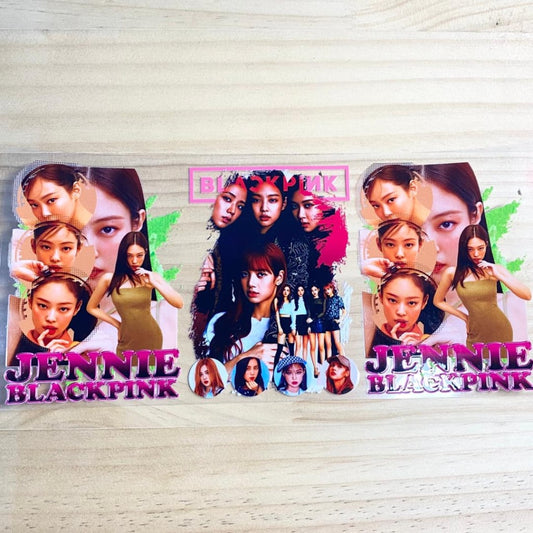 16oz UVDTF Cup Wraps,Blackpink Jennie ,Singer