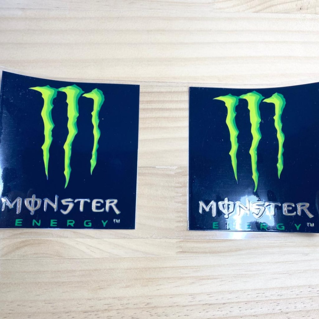 16oz UVDTF Cup Wraps, Monster,Drinking