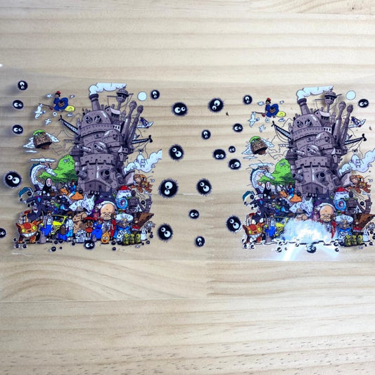 16oz UVDTF Cup Wraps,Japanese Anime