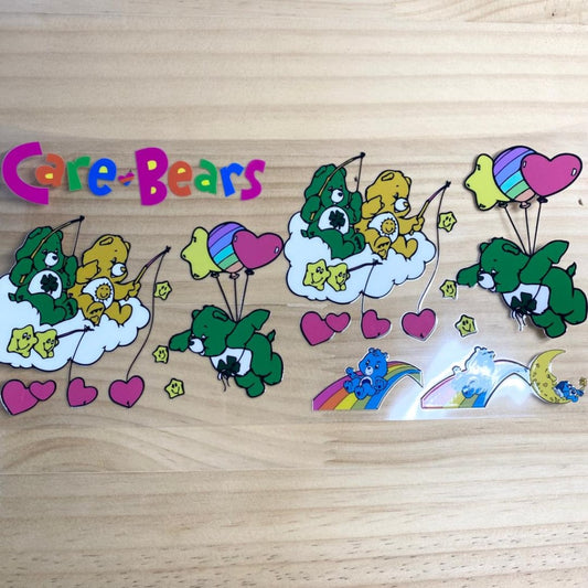 16oz UVDTF Cup Wraps,Care Bears ,Cartoon