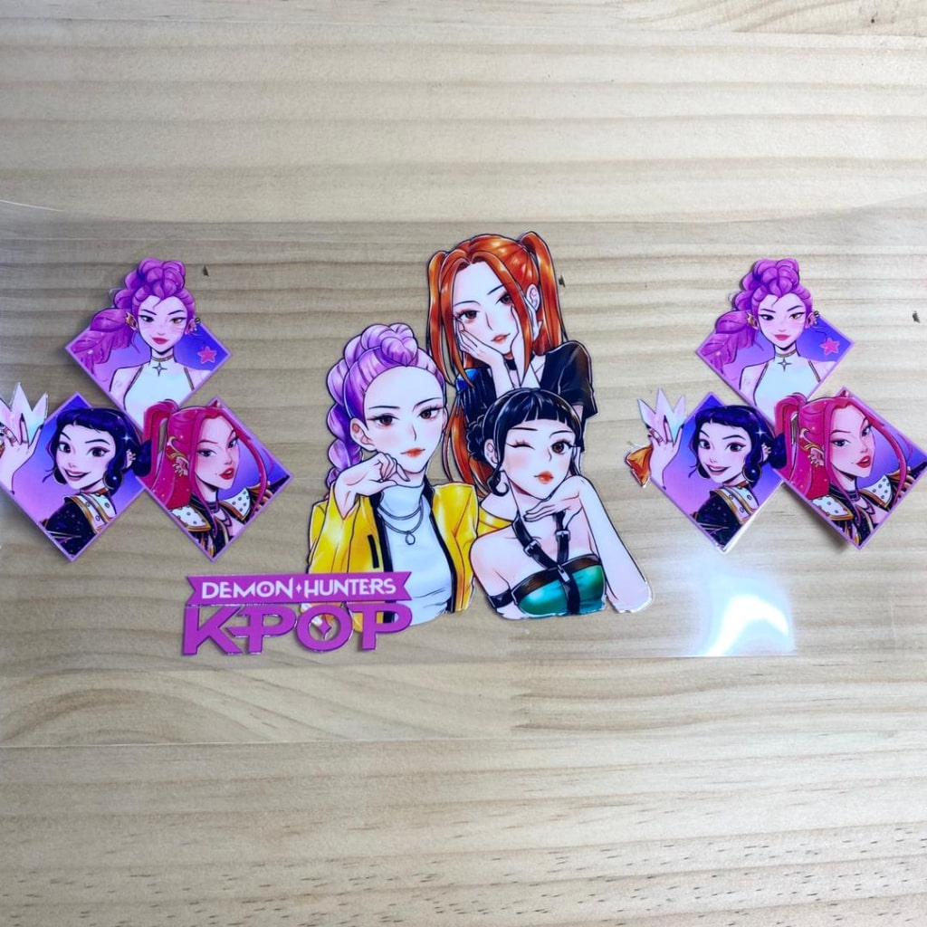 16oz UVDTF Cup Wraps,KPOP,Cartoon