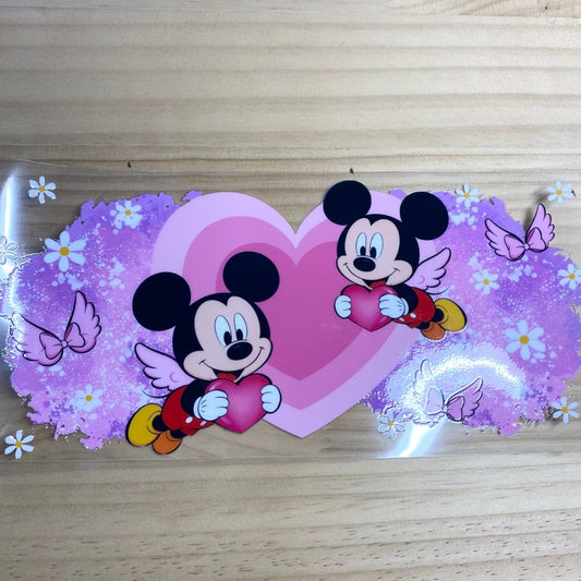 16oz UVDTF Cup Wraps, Micky Mouse ,Cartoon