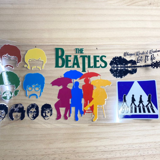 16oz UVDTF Cup Wraps,The Beatles