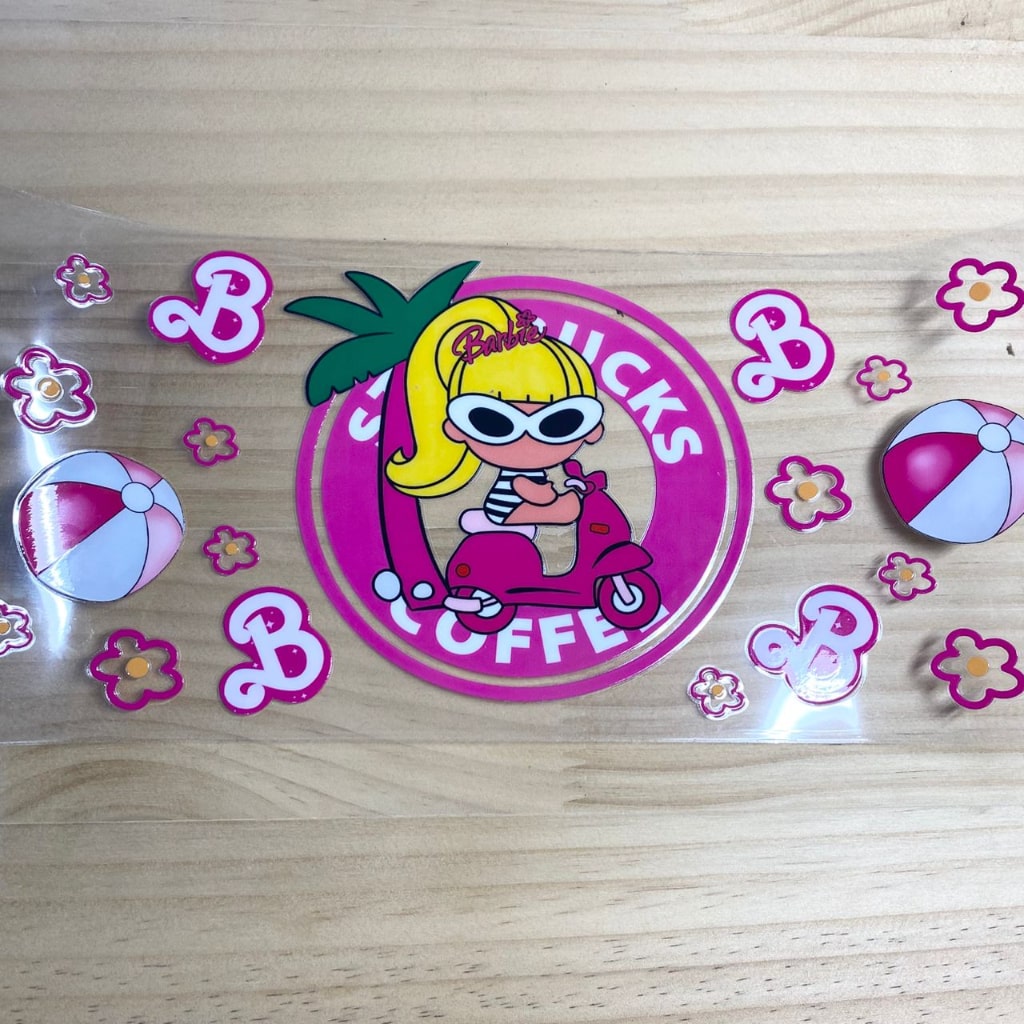 16oz UVDTF Cup Wraps,Cartoon
