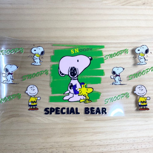 16oz UVDTF Cup Wraps,Snoopy ,Cartoon