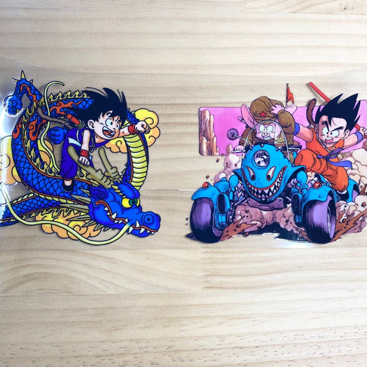 16oz UVDTF Cup Wraps, Dragon Ball ,Japanese Anime ,Cartoon